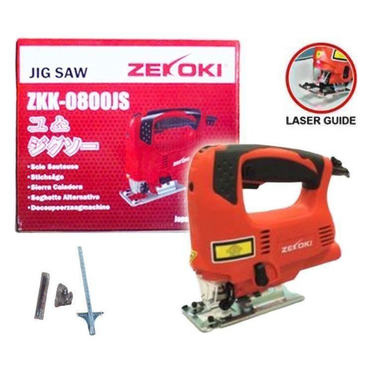 Zekoki ZKK-0800JS Jigsaw 550W (With Laser Guide) - KHM Megatools Corp. Zekoki ZKK-0800JS Jigsaw 550W (With Laser Guide) - KHM Megatools Corp.